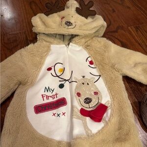 🎄1st Christmas Raindeer Miniwear One Piece